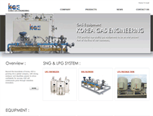 Tablet Screenshot of koreagaseng.com